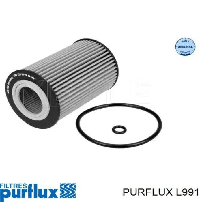 Filtro de óleo Purflux L991 preço, a partir de 7,33 USD