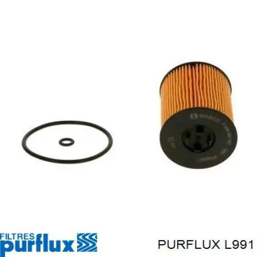 L991 Purflux Filtro de óleo