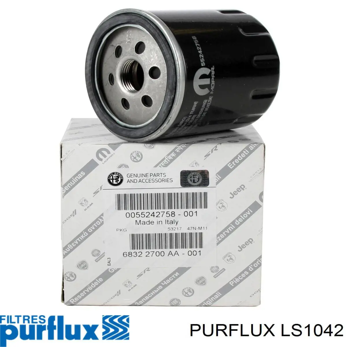 Filtro de óleo LS1042 Purflux