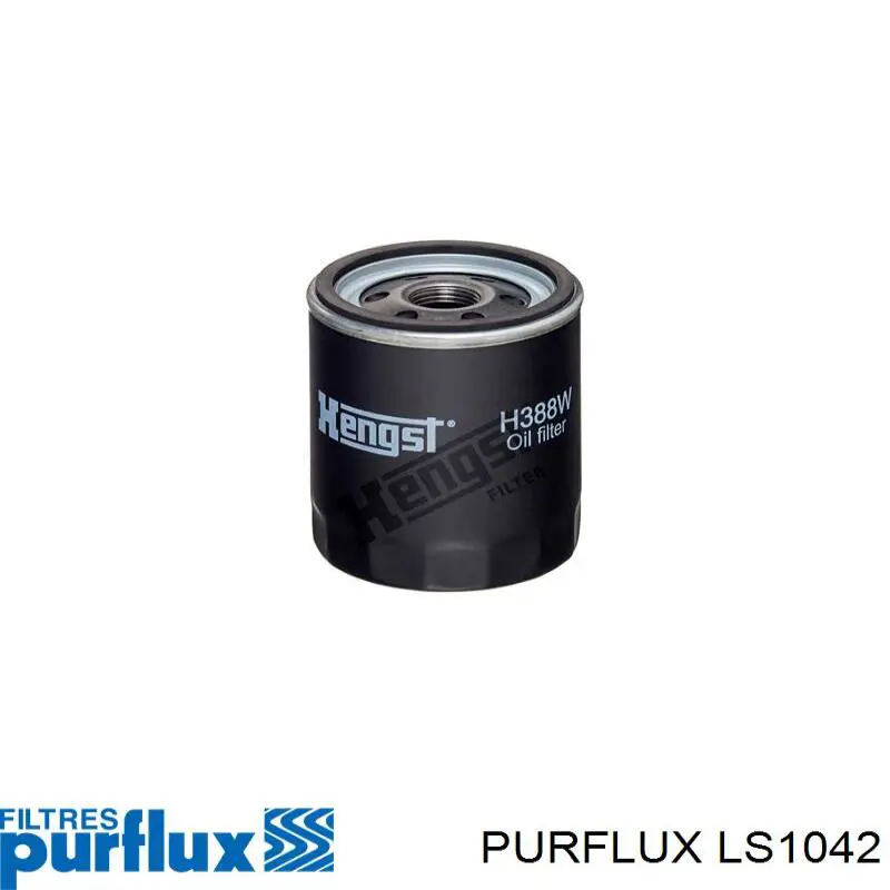 LS1042 Purflux Filtro de óleo