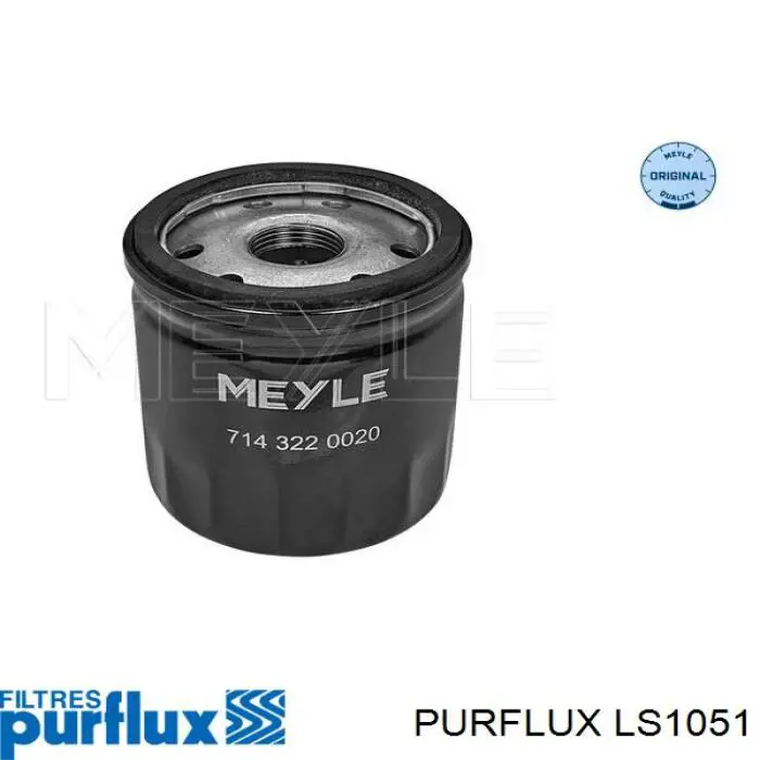 Filtro de óleo LS1051 Purflux