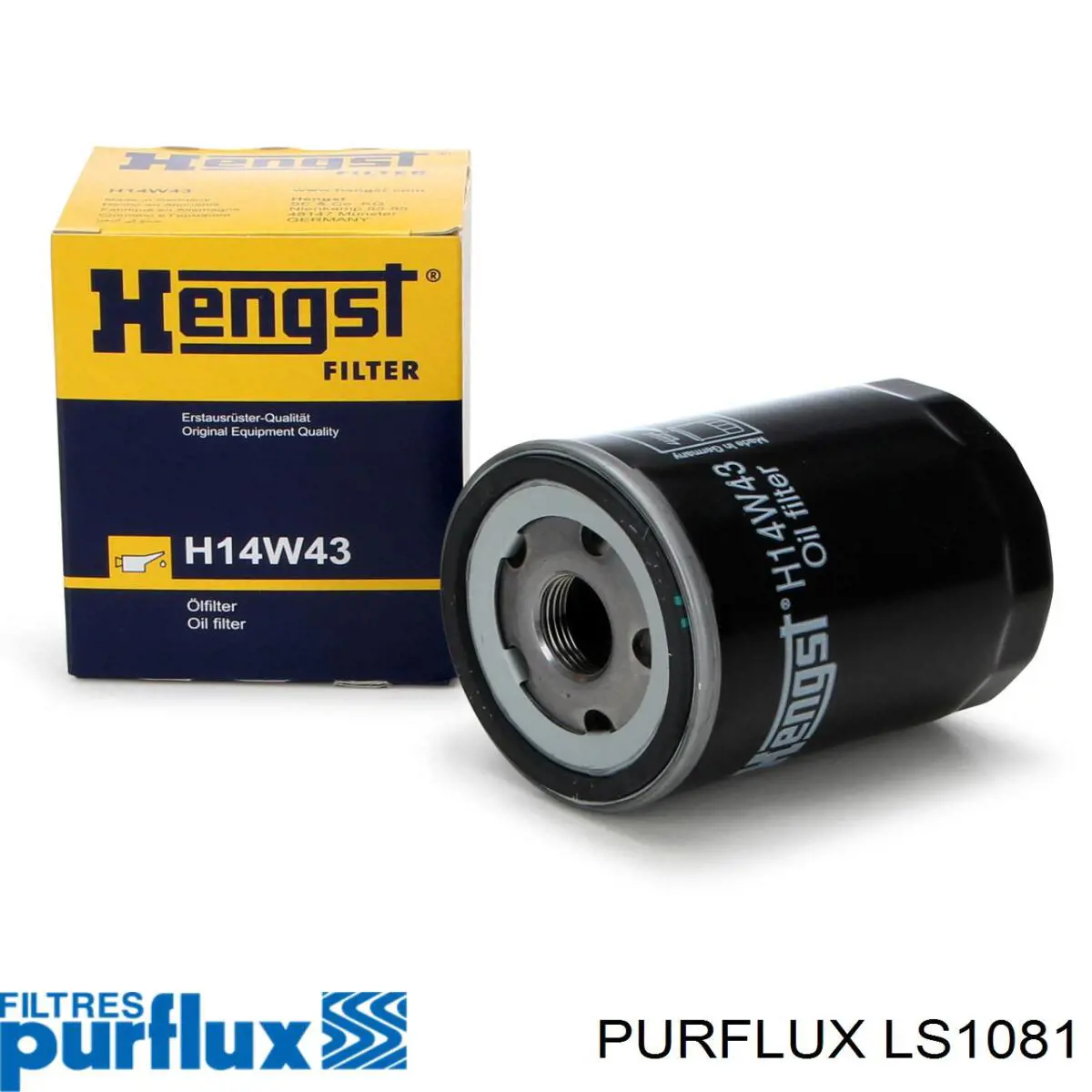 LS1081 Purflux Filtro de óleo