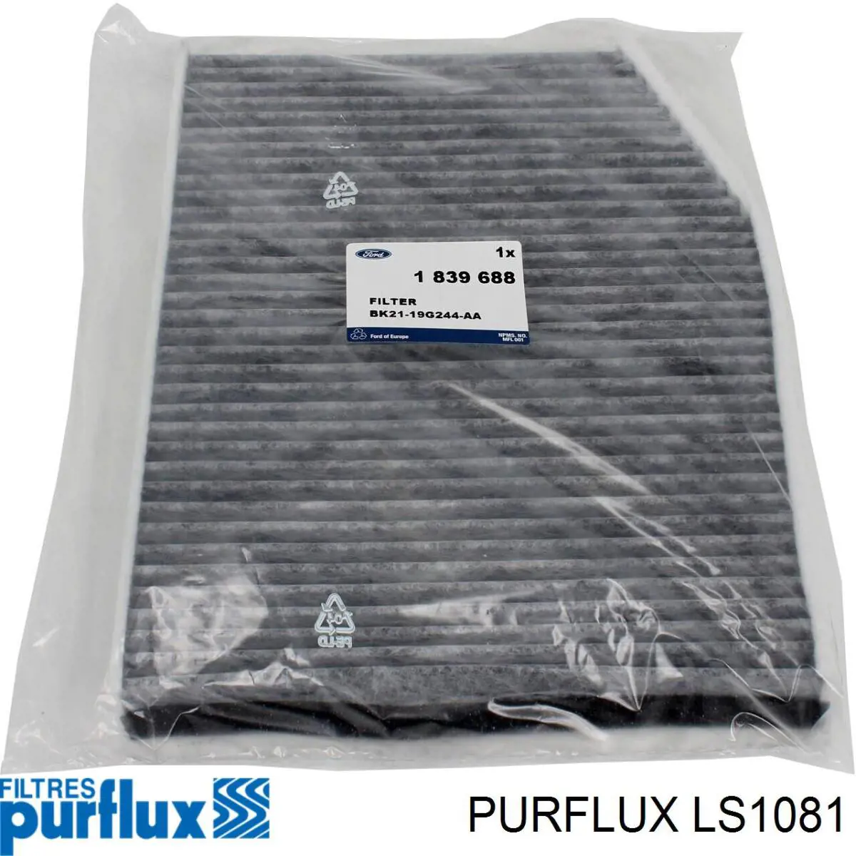 LS1081 Purflux Filtro de óleo