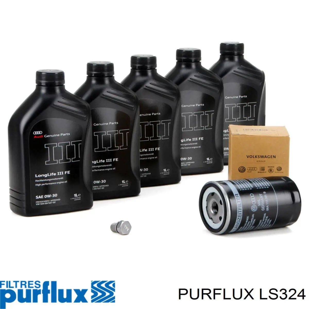 Filtro de óleo Purflux LS324 preço, a partir de 8,32 USD