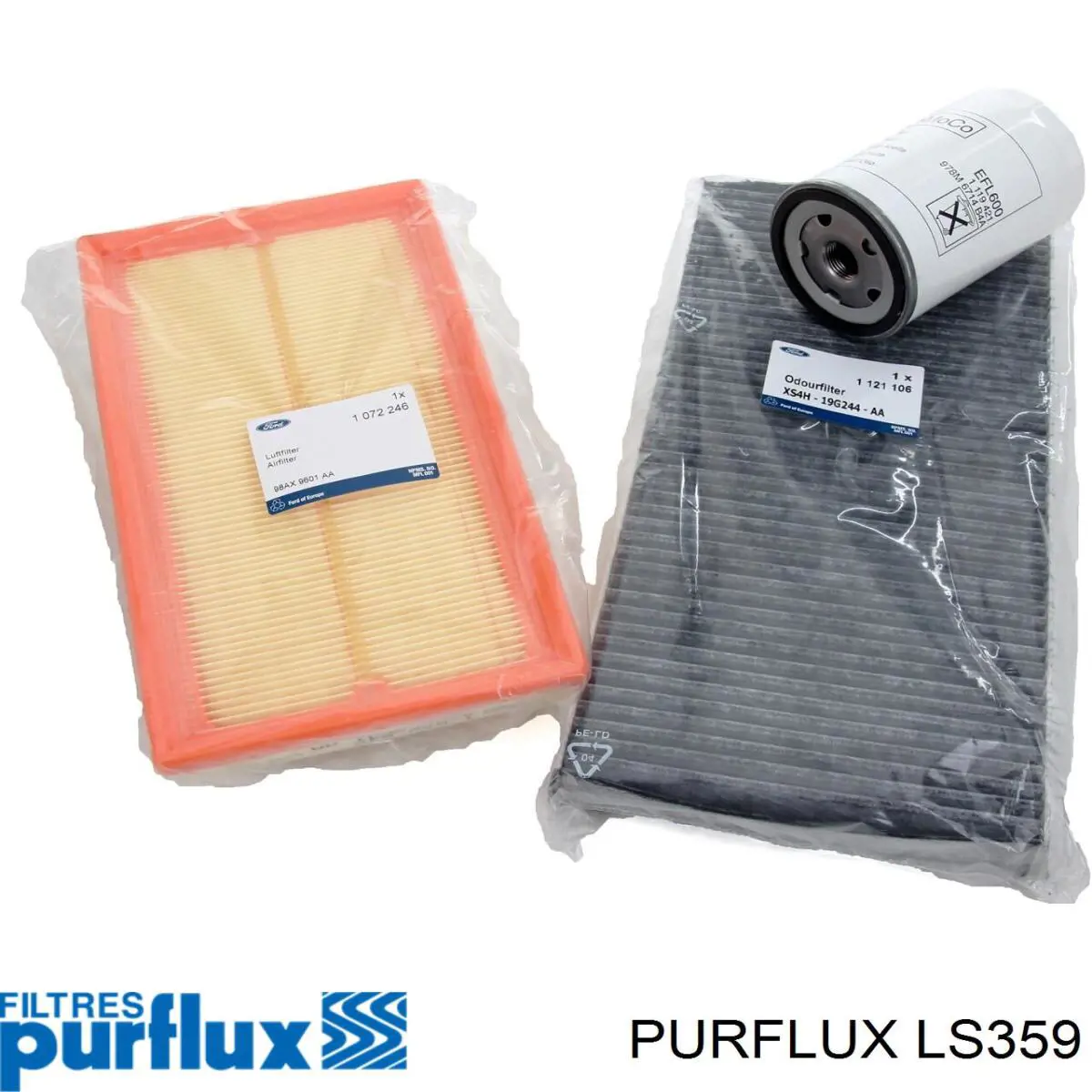 Filtro de óleo LS359 Purflux