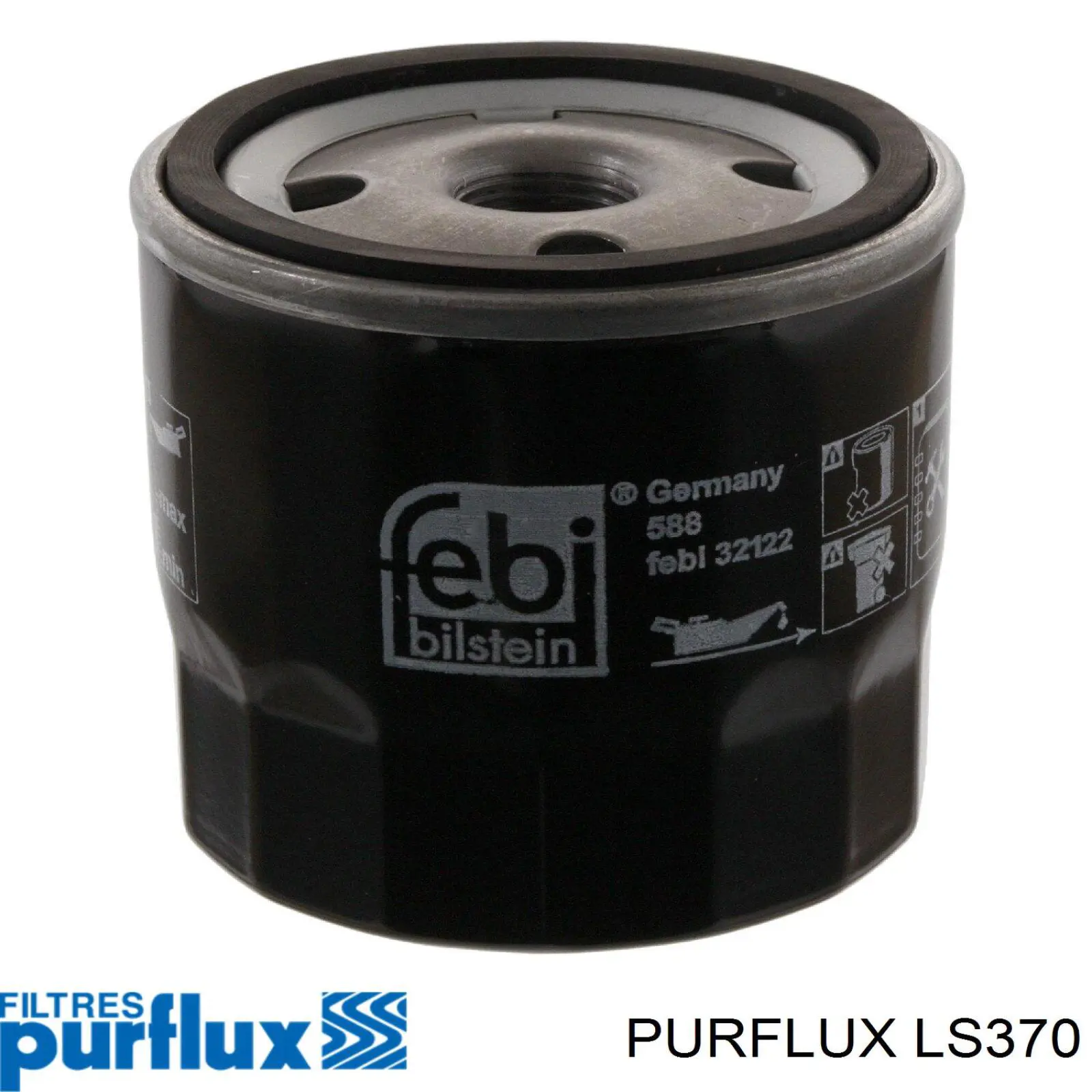 Filtro de óleo LS370 Purflux
