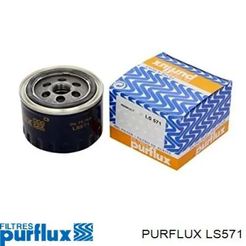 Filtro de óleo LS571 Purflux