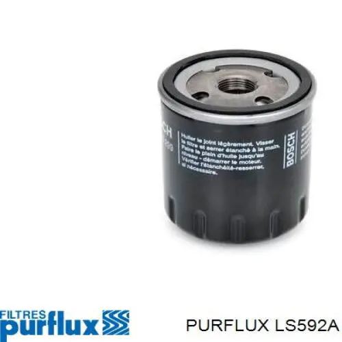 Filtro de óleo Purflux LS592A preço, a partir de 7,03 USD