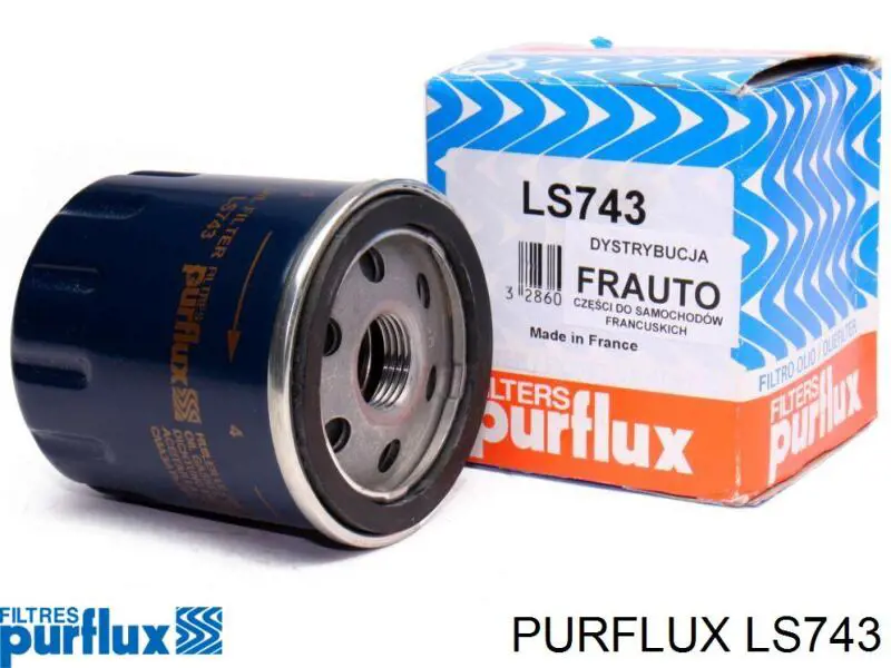Compre LS743 Purflux Filtro de óleo
