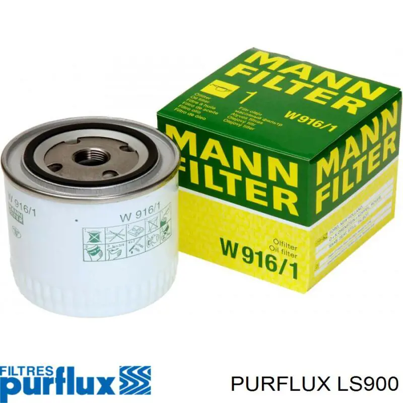 LS900 Purflux Filtro de óleo