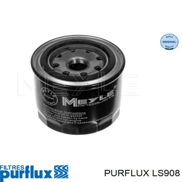 Filtro de óleo LS908 Purflux