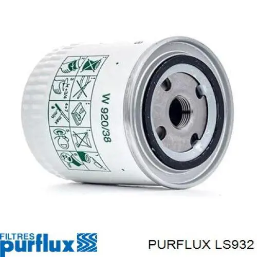 Filtro de óleo LS932 Purflux