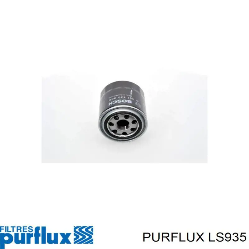 Filtro de óleo LS935 Purflux