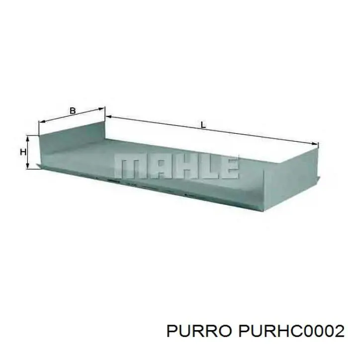 Filtro de salão Purro PURHC0002 preço, a partir de 14,04 USD