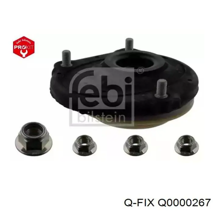 Q0000267 Q-fix Bota de proteção de amortecedor dianteiro