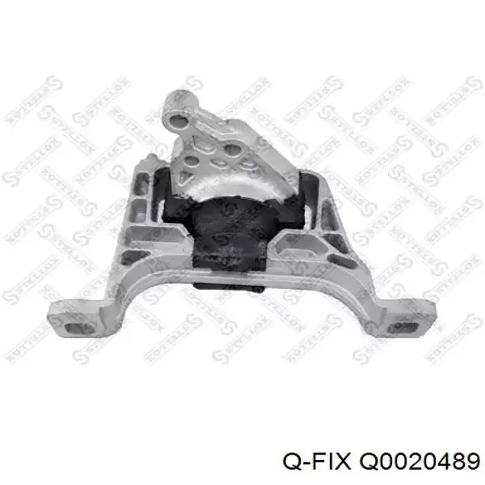 Coxim (suporte) direito de motor Q-fix Q0020489