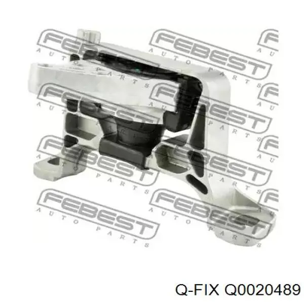 Coxim (suporte) direito de motor Q0020489 Q-fix