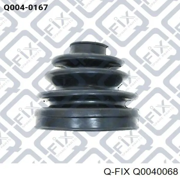 Q0040068 Q-fix Bota de proteção interna direita de junta homocinética do semieixo dianteiro