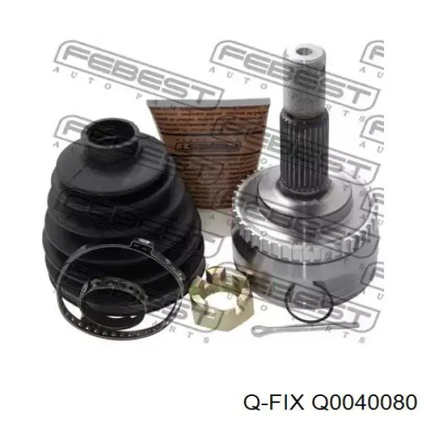 Compre Q0040080 Q-fix Bota de proteção interna de junta homocinética do semieixo dianteiro