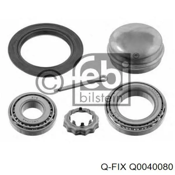 Bota de proteção interna de junta homocinética do semieixo dianteiro Q0040080 Q-fix