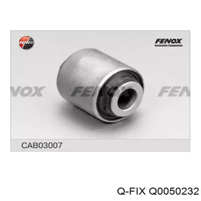 Q0050232 Q-fix Bloco silencioso do braço oscilante superior traseiro