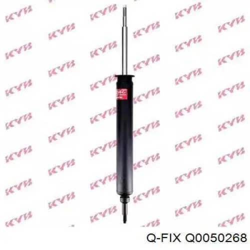 Q0050268 Q-fix Bloco silencioso do pino de apoio traseiro