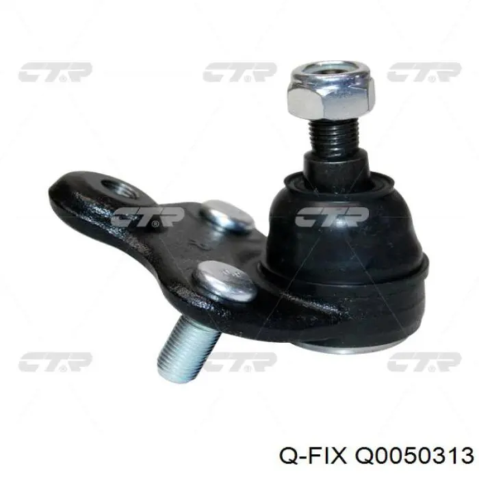 Bloco silencioso do braço oscilante inferior traseiro longitudinal Q0050313 Q-fix