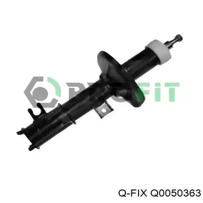 Bloco silencioso do braço oscilante inferior traseiro Q0050363 Q-fix