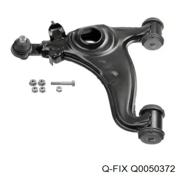Bloco silencioso do pino de apoio traseiro Q-fix Q0050372