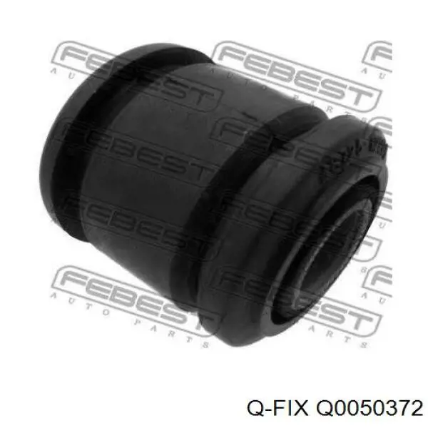 Q0050372 Q-fix Bloco silencioso do pino de apoio traseiro