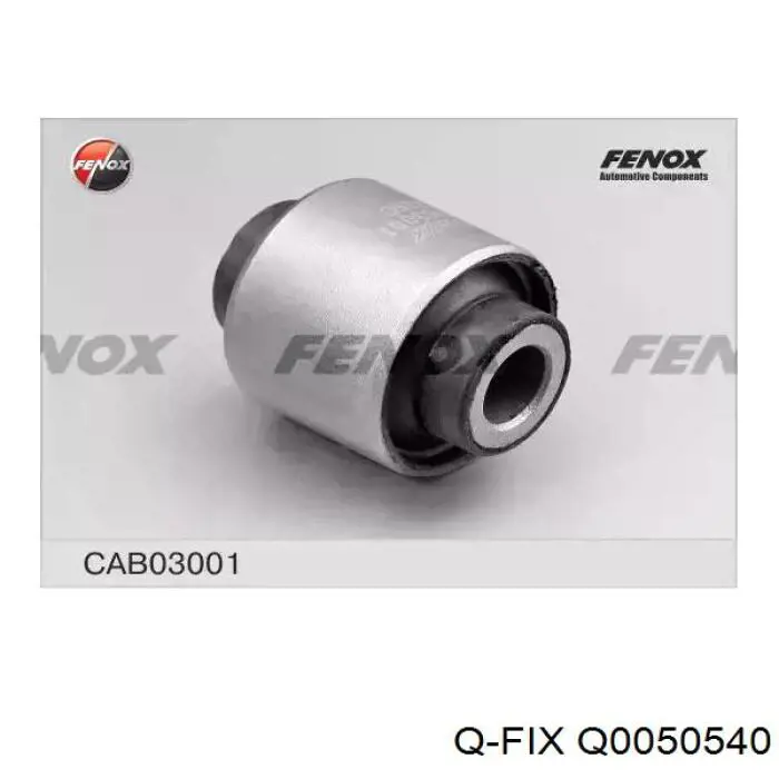Bloco silencioso da barra Panhard (de suspensão traseira) Q-fix Q0050540