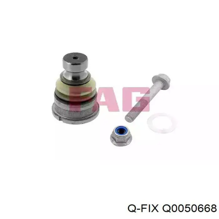 Bloco silencioso dianteiro do braço oscilante inferior Q0050668 Q-fix