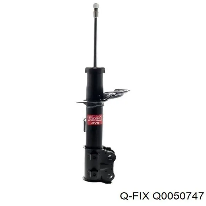 Q0050747 Q-fix Bloco silencioso do pino de apoio traseiro