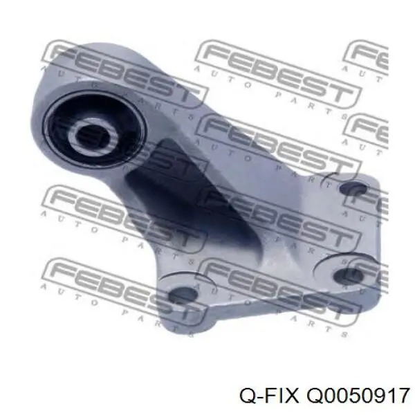 Q0050917 Q-fix Bloco silencioso dianteiro de travessa de fixação de redutor dianteiro
