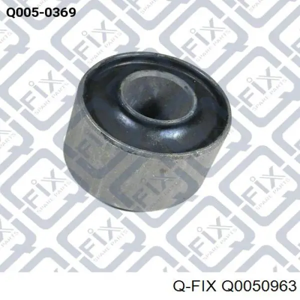 Q0050963 Q-fix Bloco silencioso de viga traseira (de plataforma veicular)