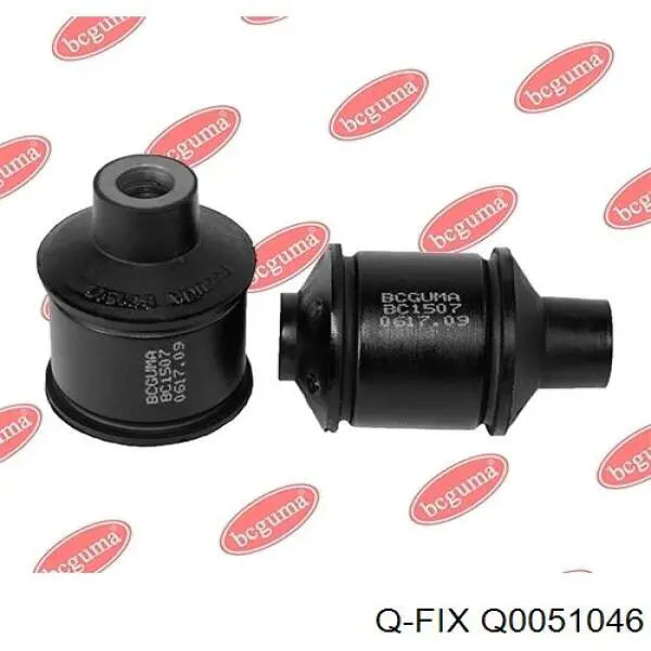 Bloco silencioso da barra Panhard (de suspensão traseira) Q-fix Q0051046 preço, a partir de 12,68 USD