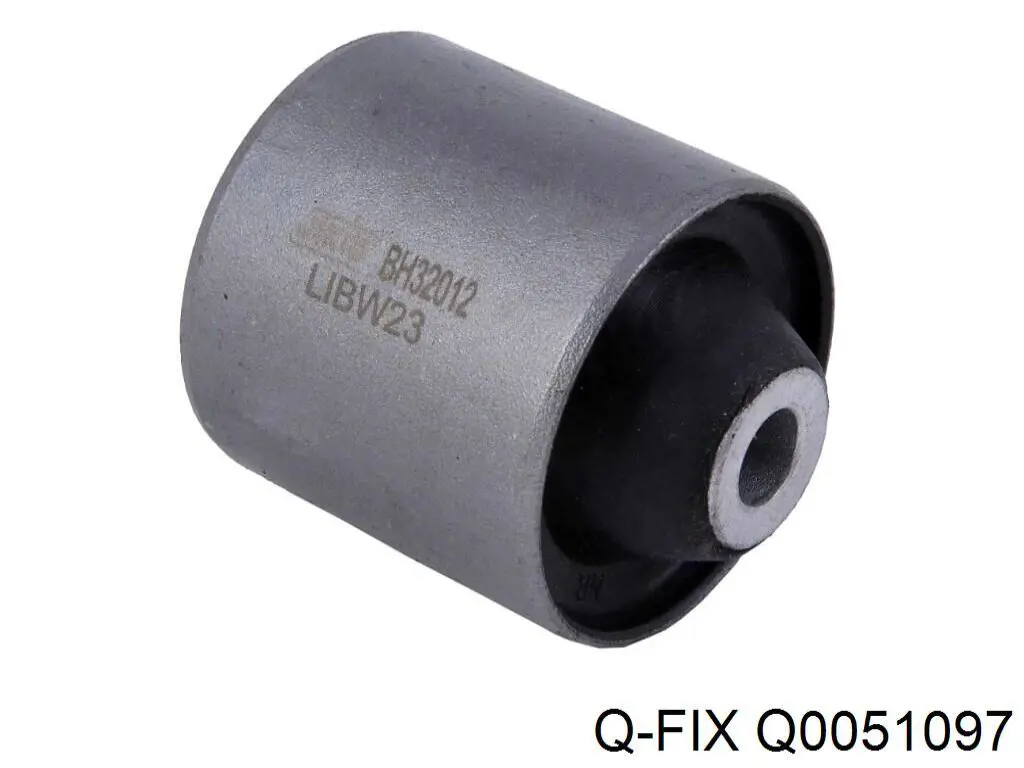 Q0051097 Q-fix Bloco silencioso do braço oscilante inferior traseiro