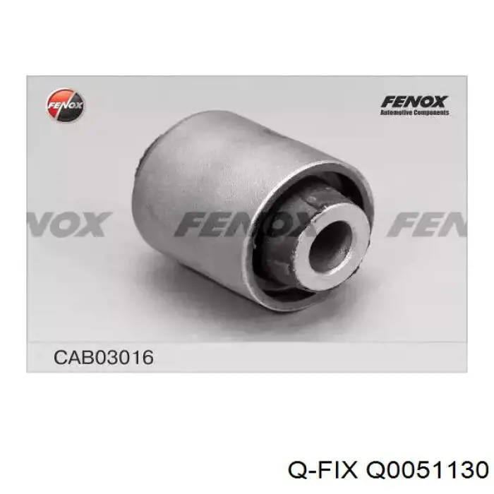 Bloco silencioso do braço oscilante superior traseiro Q0051130 Q-fix