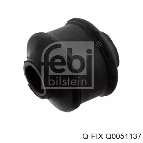 Bloco silencioso do pino de apoio traseiro Q-fix Q0051137