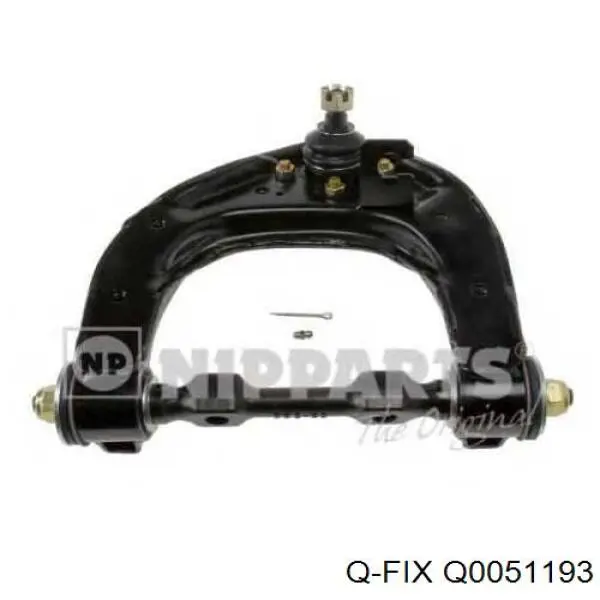 Bloco silencioso dianteiro do braço oscilante superior Q-fix Q0051193