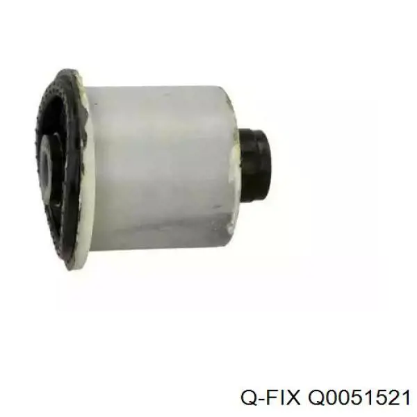 Bloco silencioso de viga traseira (de plataforma veicular) Q0051521 Q-fix