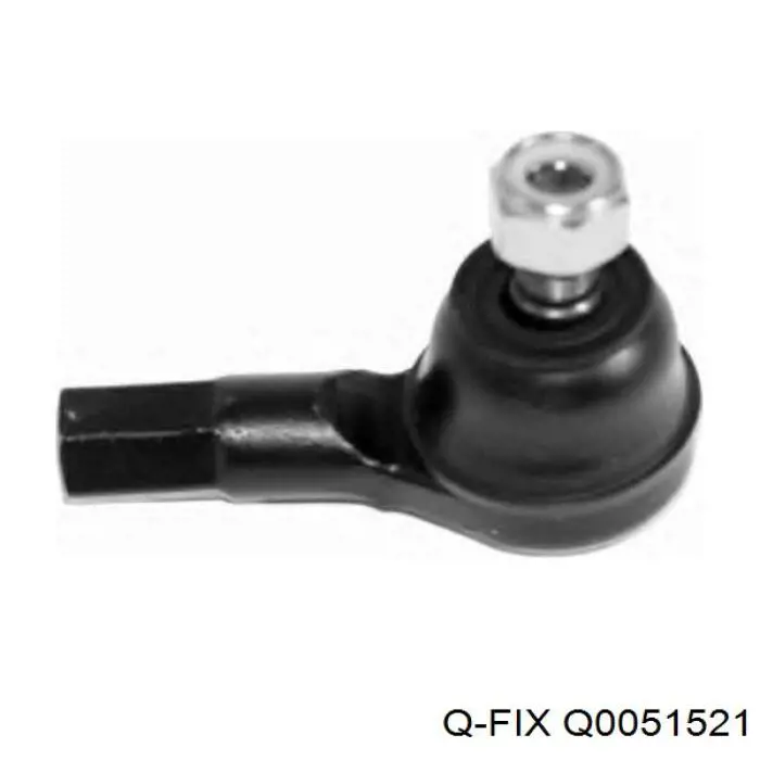Bloco silencioso de viga traseira (de plataforma veicular) Q-fix Q0051521