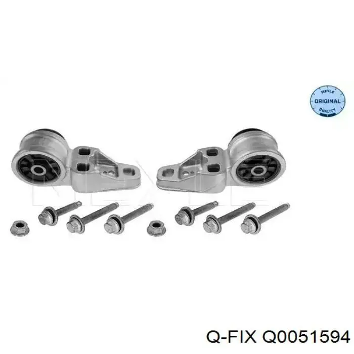 Compre Q0051594 Q-fix Bloco silencioso de viga traseira (de plataforma veicular)