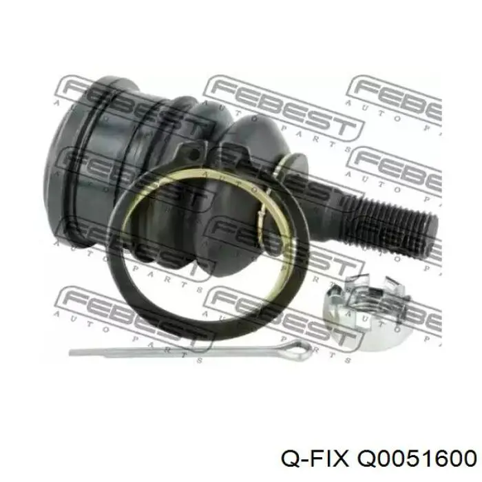 Compre Q0051600 Q-fix Bloco silencioso dianteiro do braço oscilante inferior