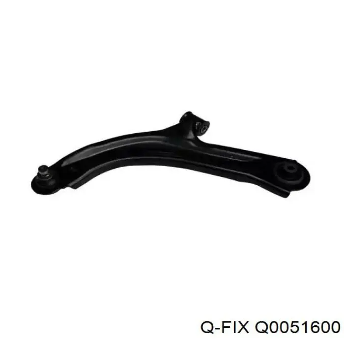 Q0051600 Q-fix Bloco silencioso dianteiro do braço oscilante inferior