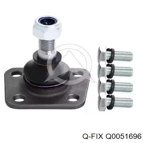 Compre Q0051696 Q-fix Bloco silencioso dianteiro do braço oscilante inferior