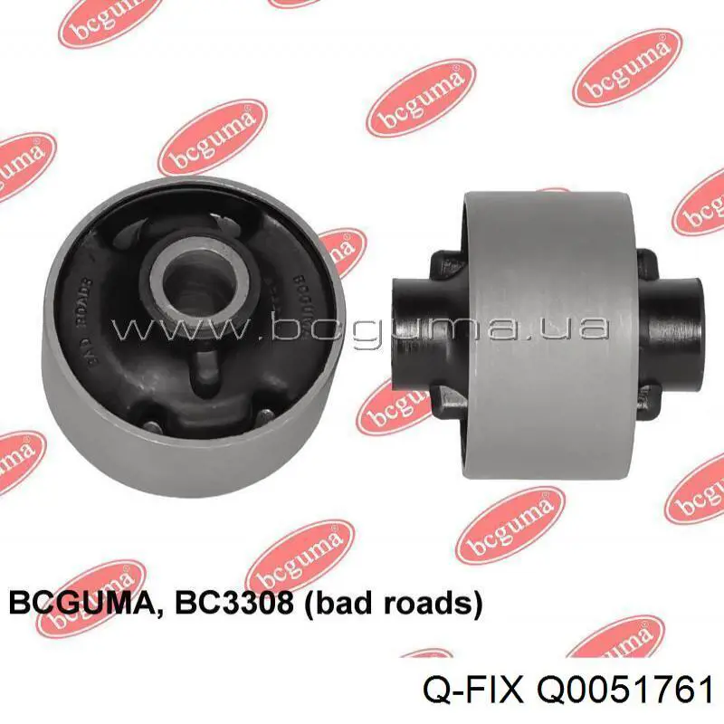 Q0051761 Q-fix Bloco silencioso dianteiro do braço oscilante inferior