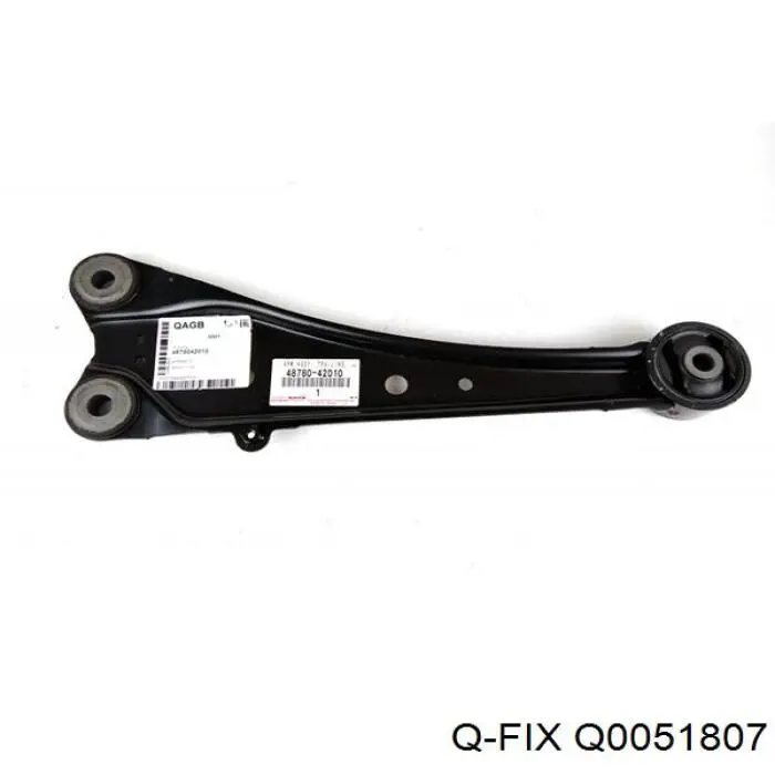 Q0051807 Q-fix Bloco silencioso dianteiro de braço oscilante traseiro longitudinal