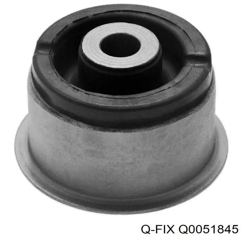 Bloco silencioso (coxim) de viga dianteira (de plataforma veicular) Q0051845 Q-fix