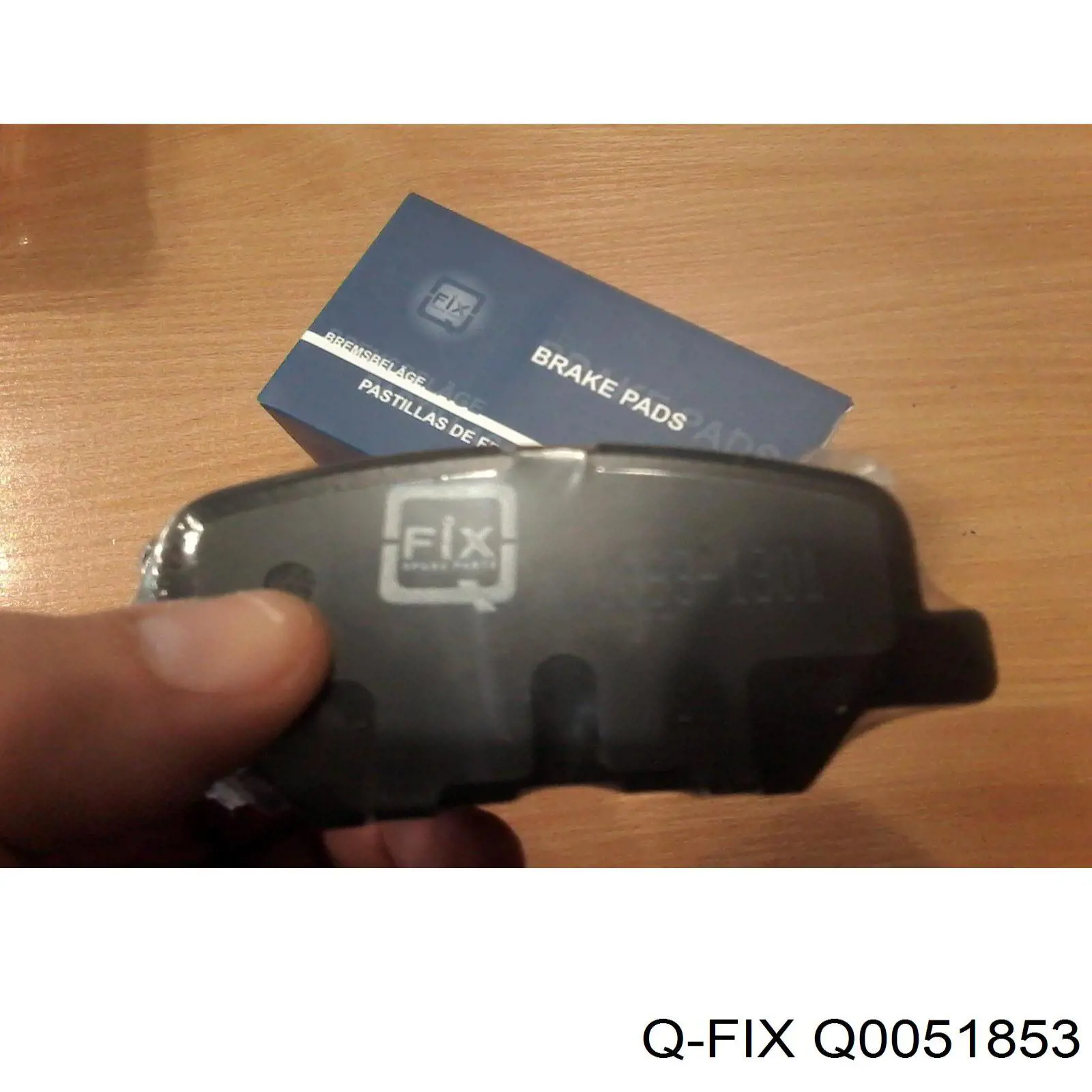 Bloco silencioso do braço oscilante superior traseiro Q0051853 Q-fix